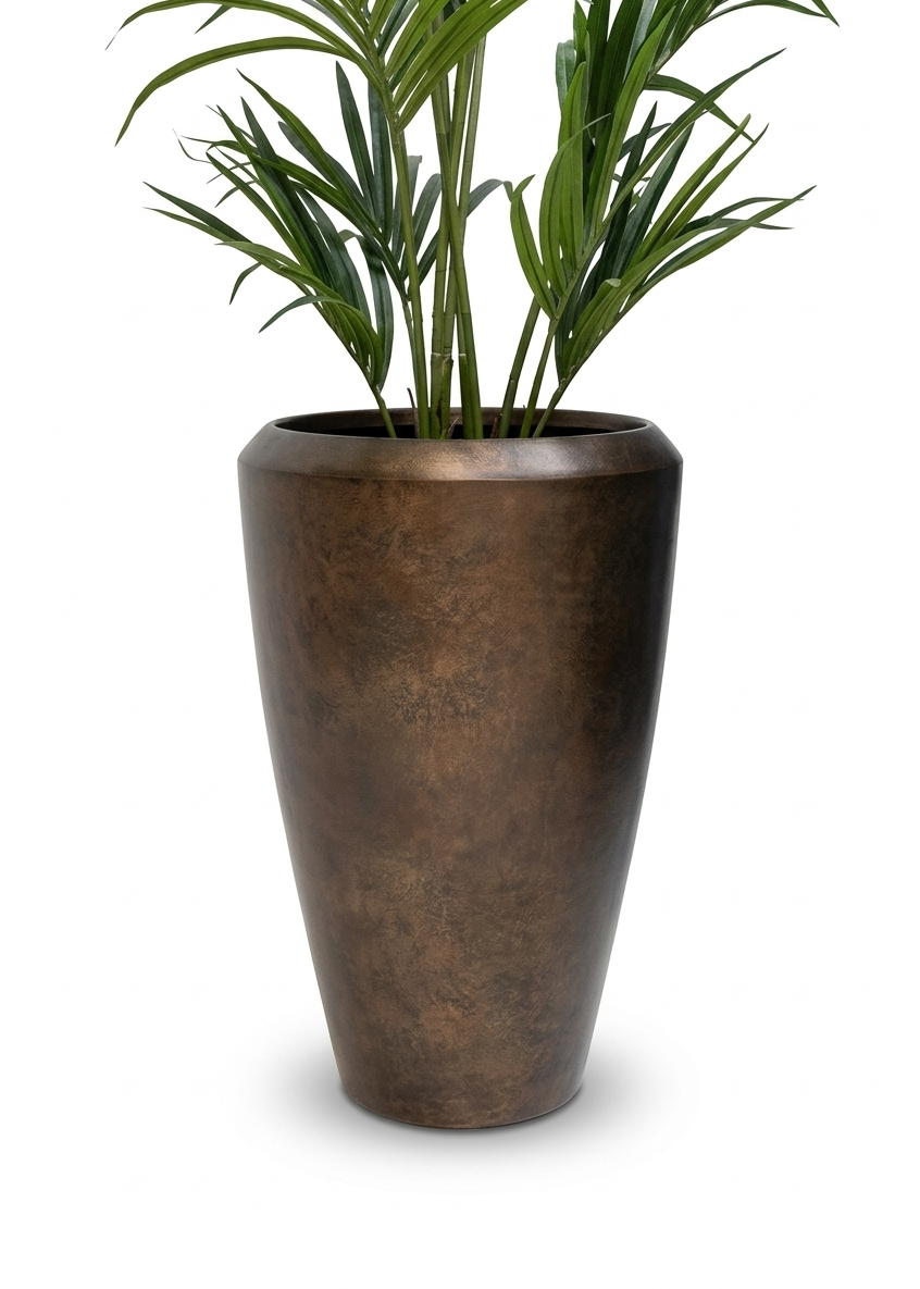 Tall Earle Dumpy Pot, Mocha - Large